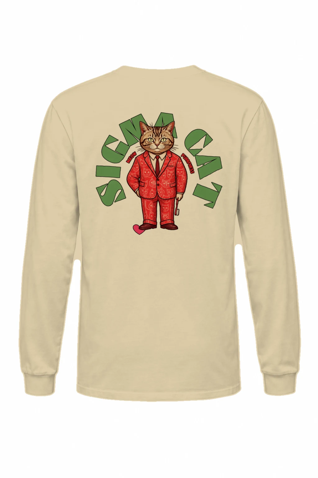 "Meow Purrfectness" Unisex Longsleeve T-shirt | Gildan 2400