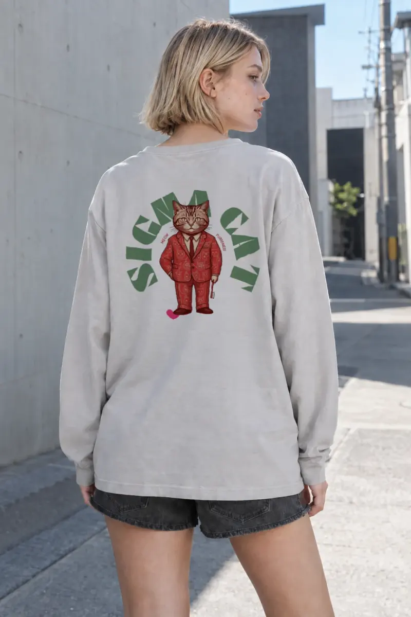 “Meow Purriness” Unisex Longsleeve T-shirt | Gildan 2400