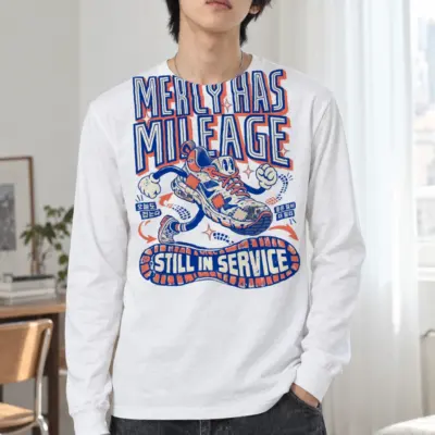 "Mercy Has Mileage" Unisex Longsleeve T-shirt