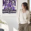 "Mercy In The Margins" Premium Wooden Framed Poster