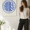 "Mercy Mercy Mercy" Premium Wooden Framed Poster