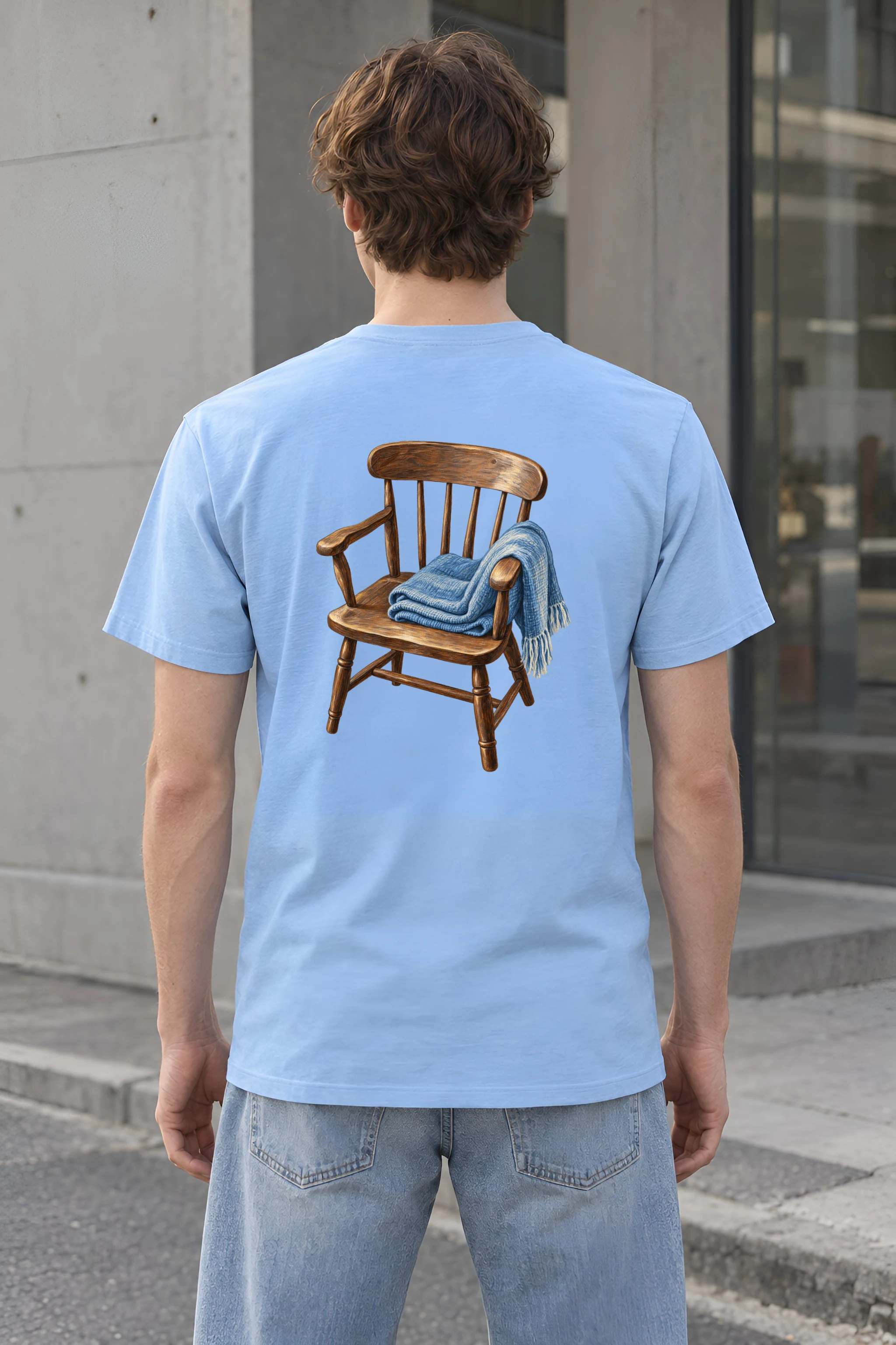 "Mercy Seat" Heavyweight Unisex Crewneck T-shirt