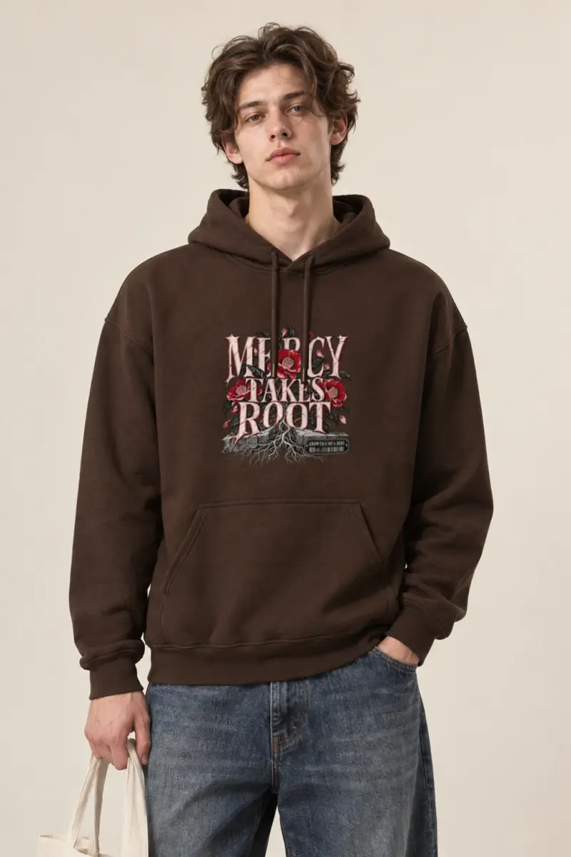 "Mercy Takes Root" Heavy Blend Unisex Pullover Hoodie