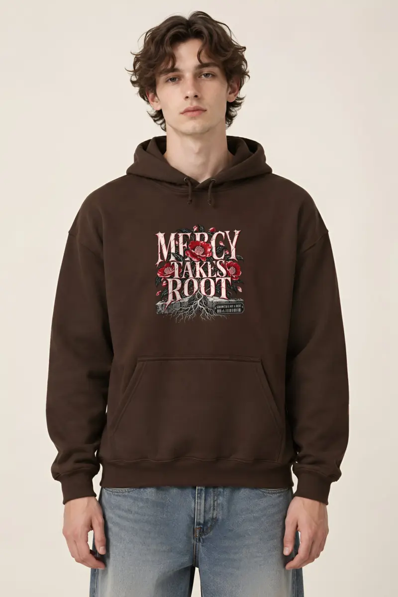 "Mercy Takes Root" Heavy Blend Unisex Pullover Hoodie