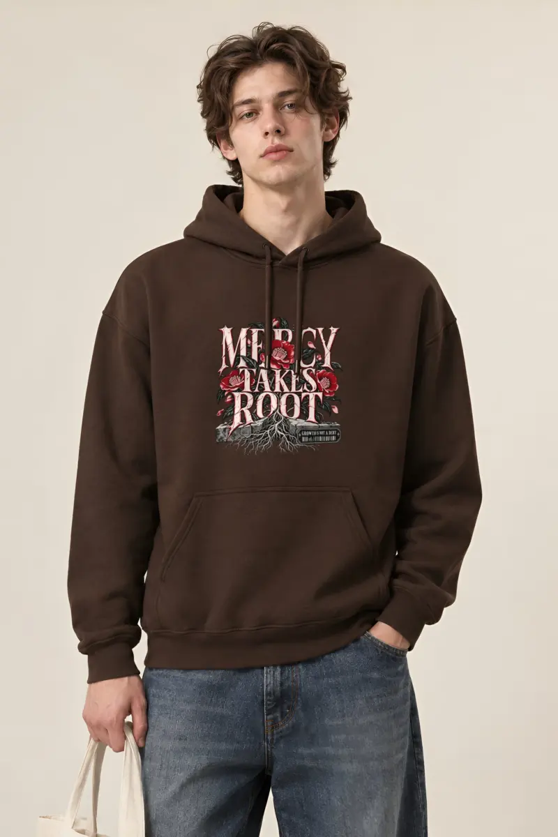 "Mercy Takes Root" Heavy Blend Unisex Pullover Hoodie