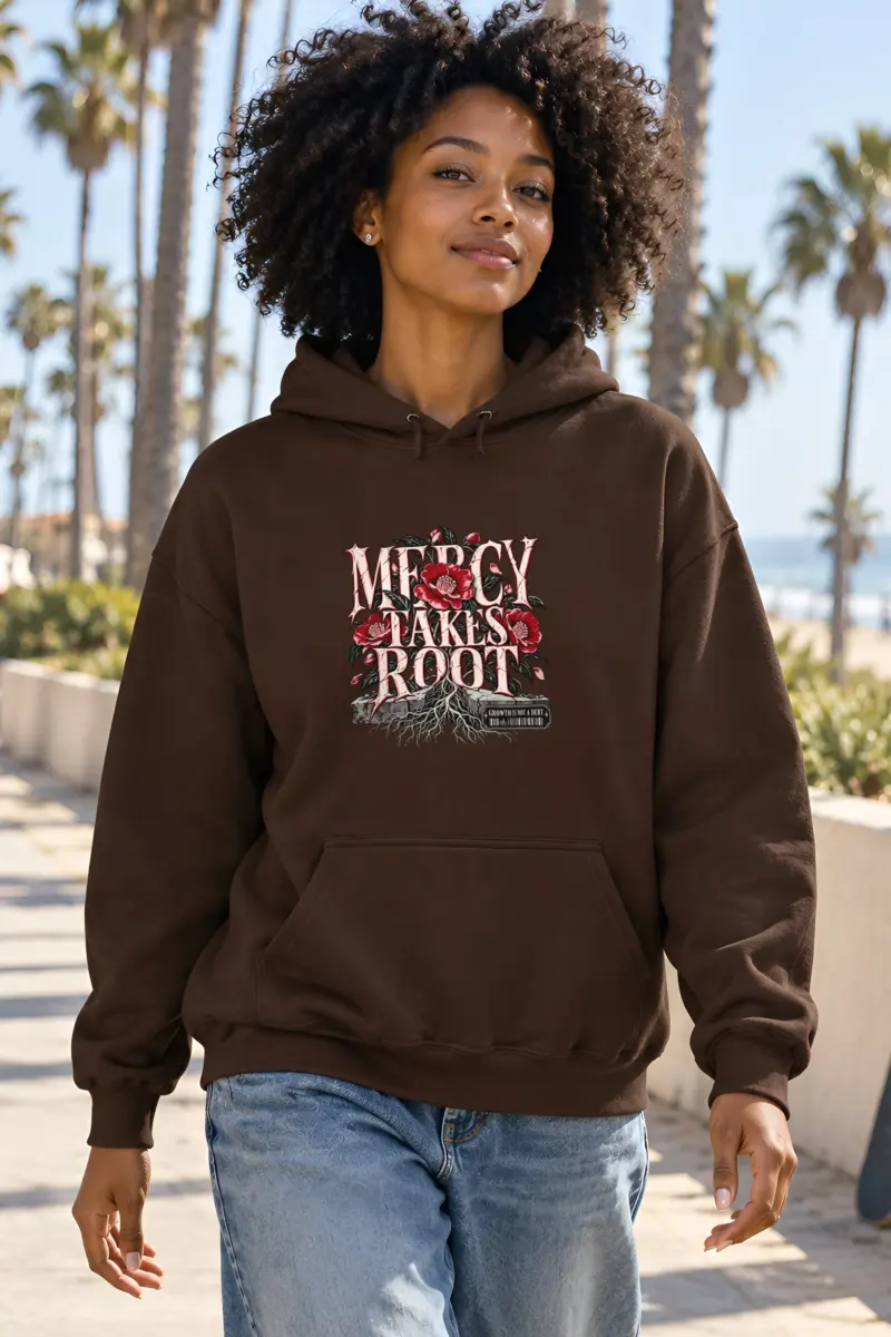 "Mercy Takes Root" Heavy Blend Unisex Pullover Hoodie