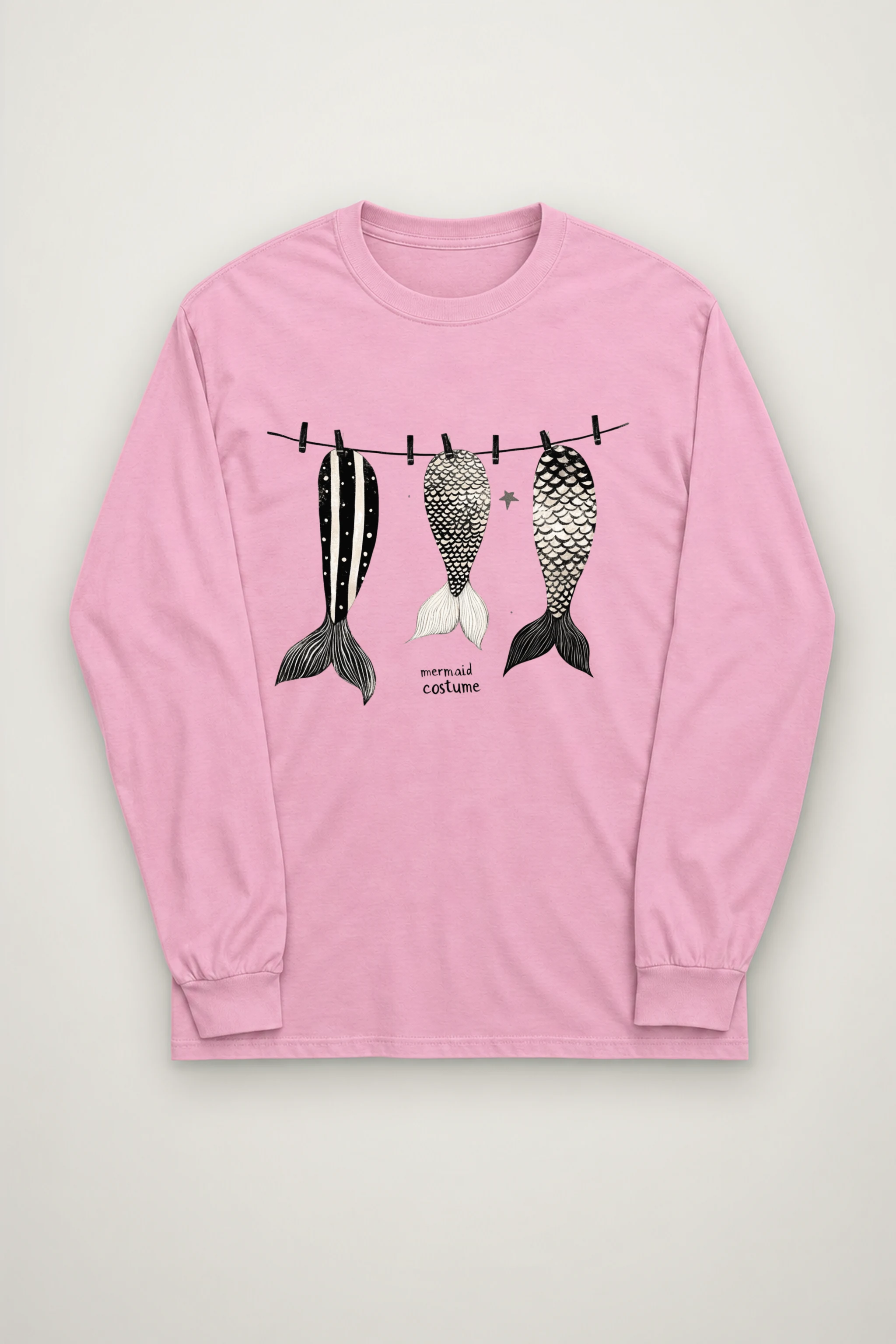 "Mermaid Costume" Unisex Longsleeve T-shirt