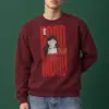 "Mermaid Holding Fish" Heavy Blend Unisex Crewneck Sweatshirt | Gildan 18000