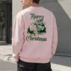 "Merry Christmas" Heavy Blend Unisex Crewneck Sweatshirt | Gildan 18000