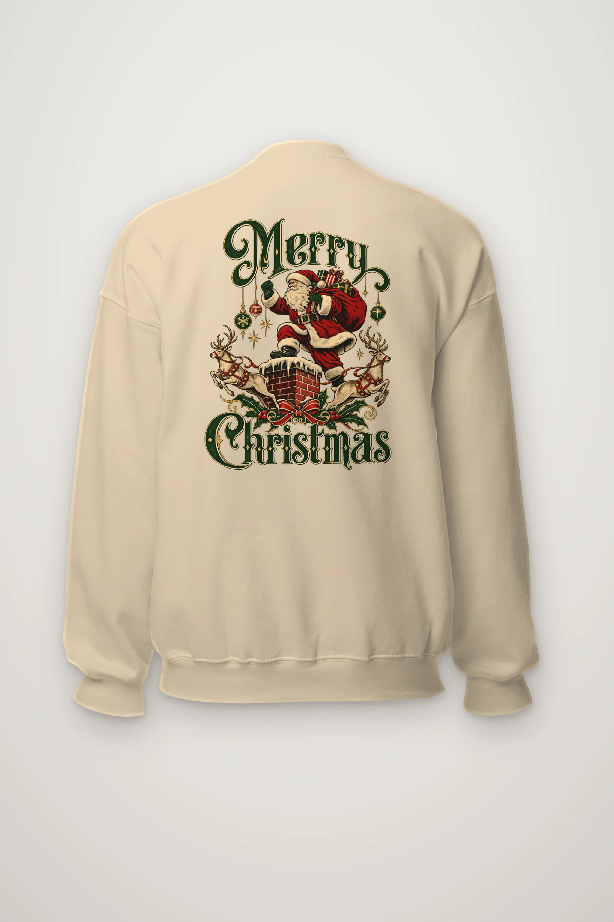 "Merry Christmas" Heavy Blend Unisex Crewneck Sweatshirt