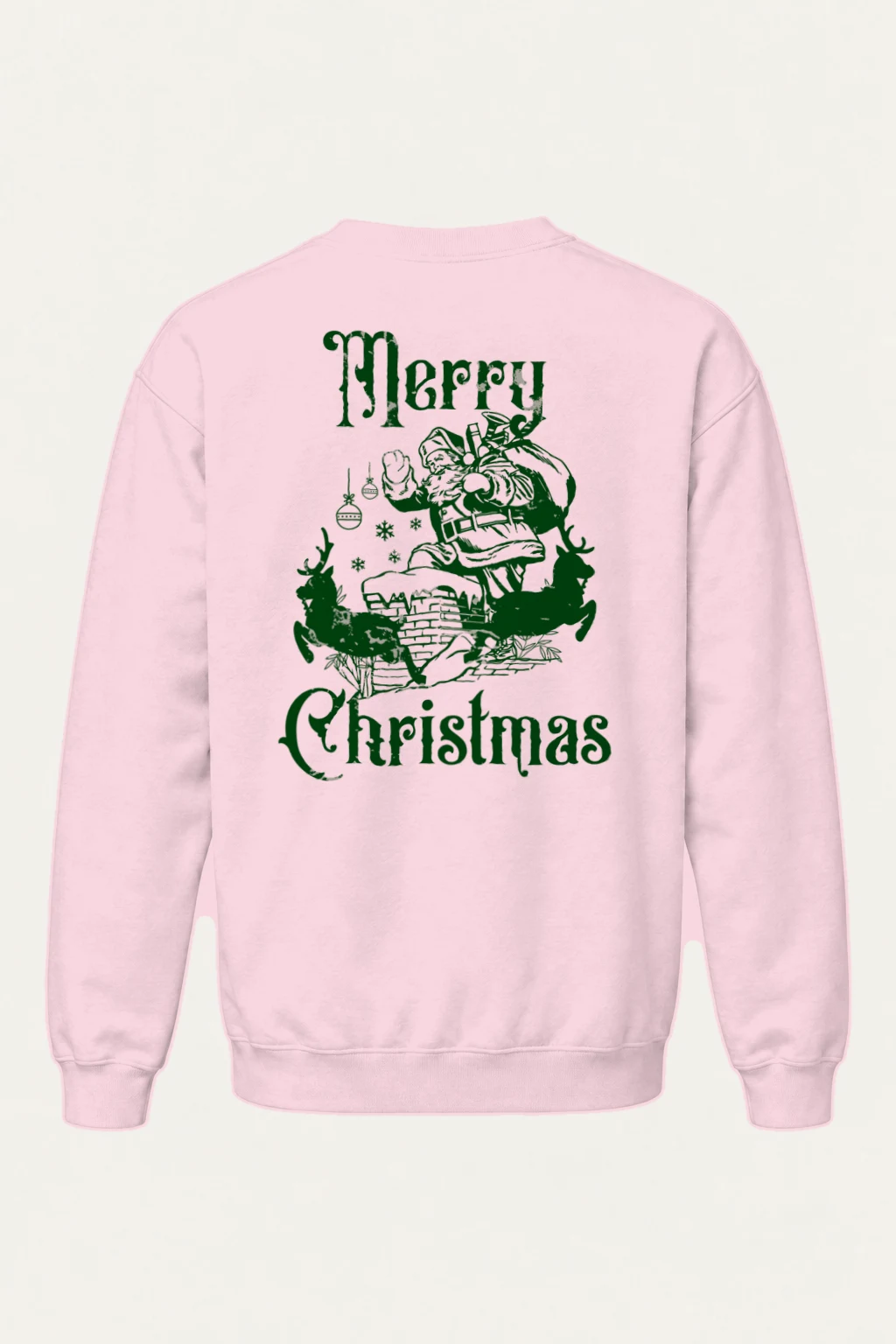 "Merry Christmas" Heavy Blend Unisex Crewneck Sweatshirt | Gildan 18000