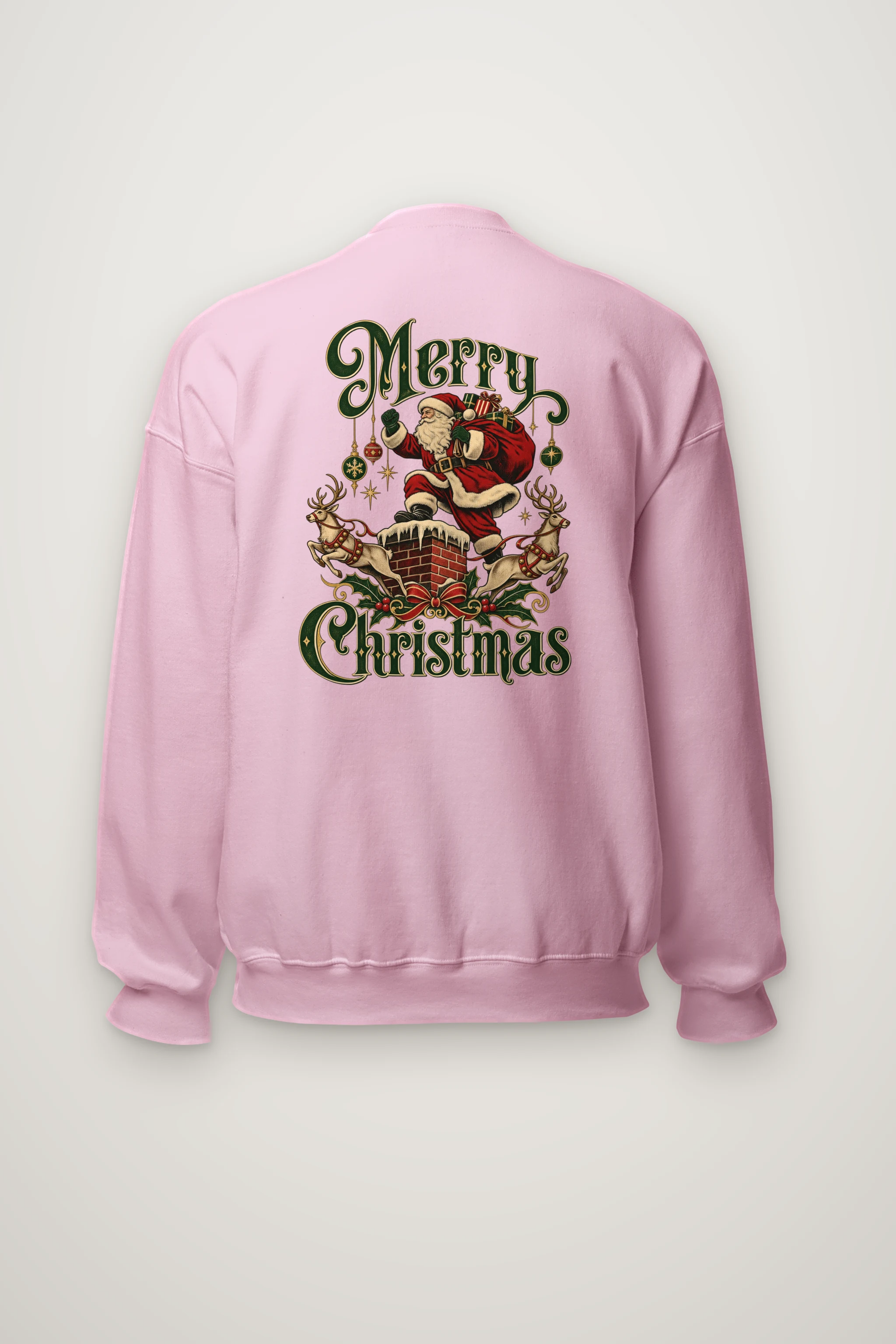 "Merry Christmas" Heavy Blend Unisex Crewneck Sweatshirt