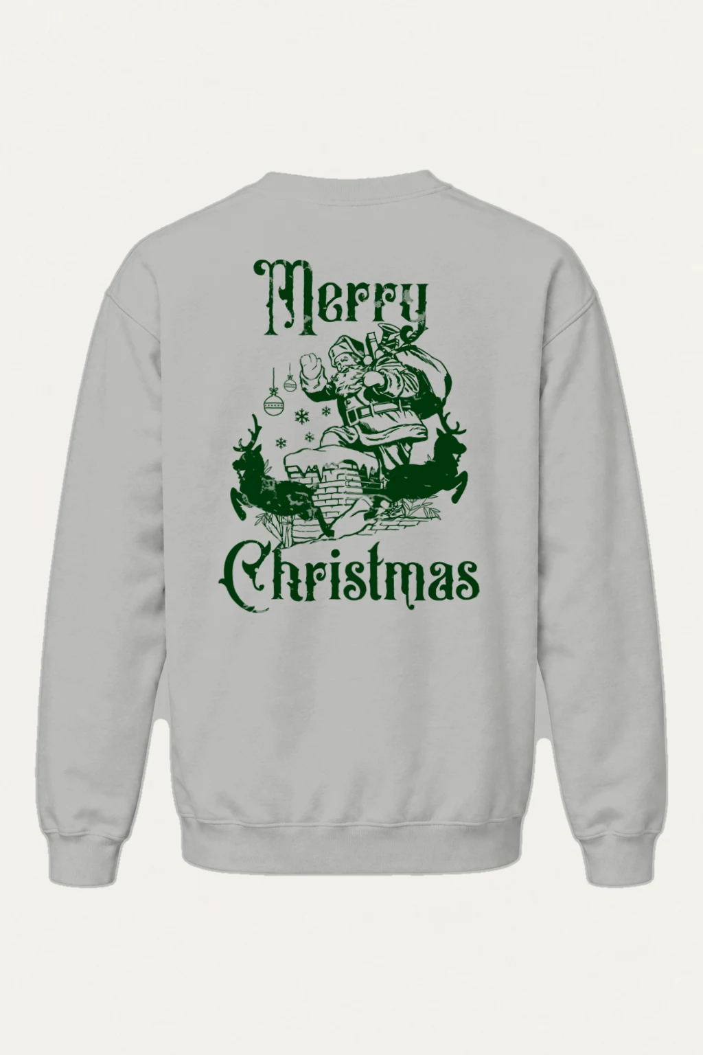 "Merry Christmas" Heavy Blend Unisex Crewneck Sweatshirt | Gildan 18000