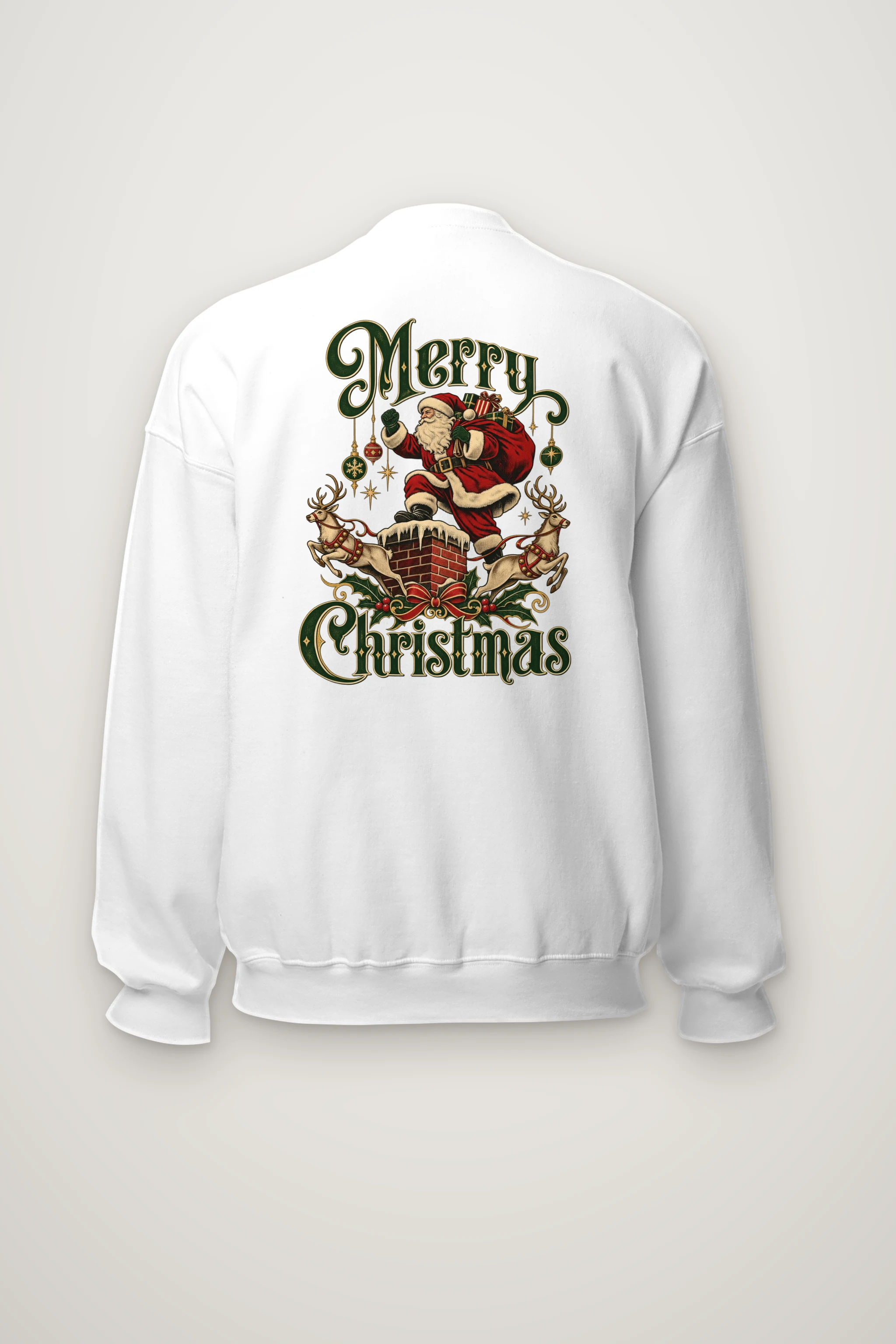 "Merry Christmas" Heavy Blend Unisex Crewneck Sweatshirt