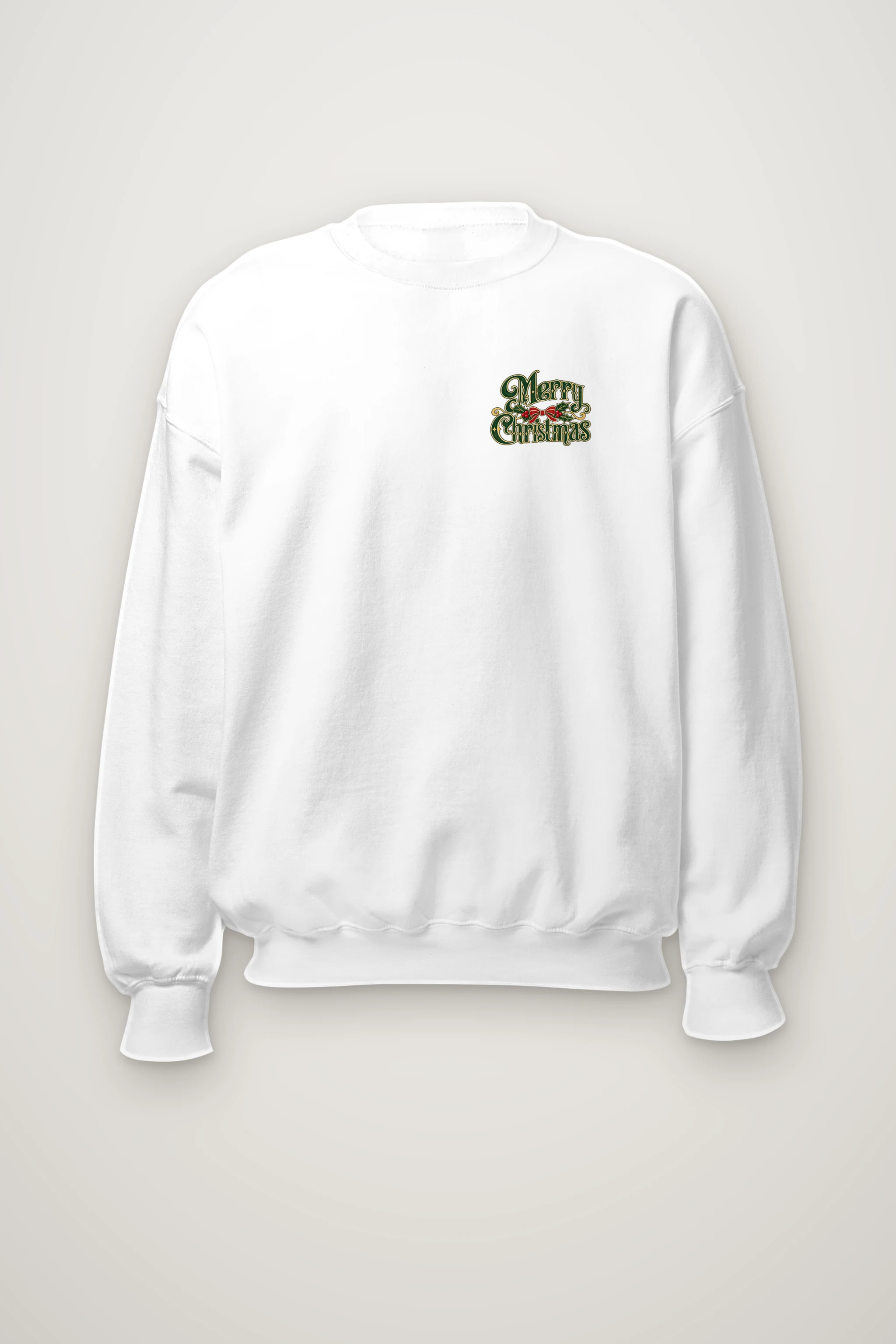 "Merry Christmas" Heavy Blend Unisex Crewneck Sweatshirt