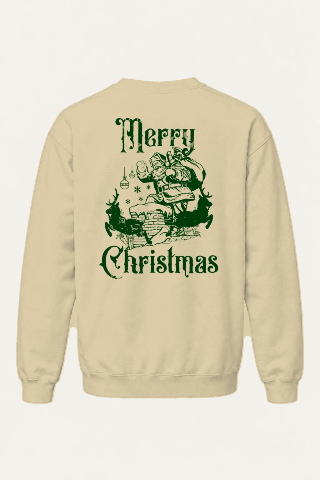 "Merry Christmas" Heavy Blend Unisex Crewneck Sweatshirt | Gildan 18000