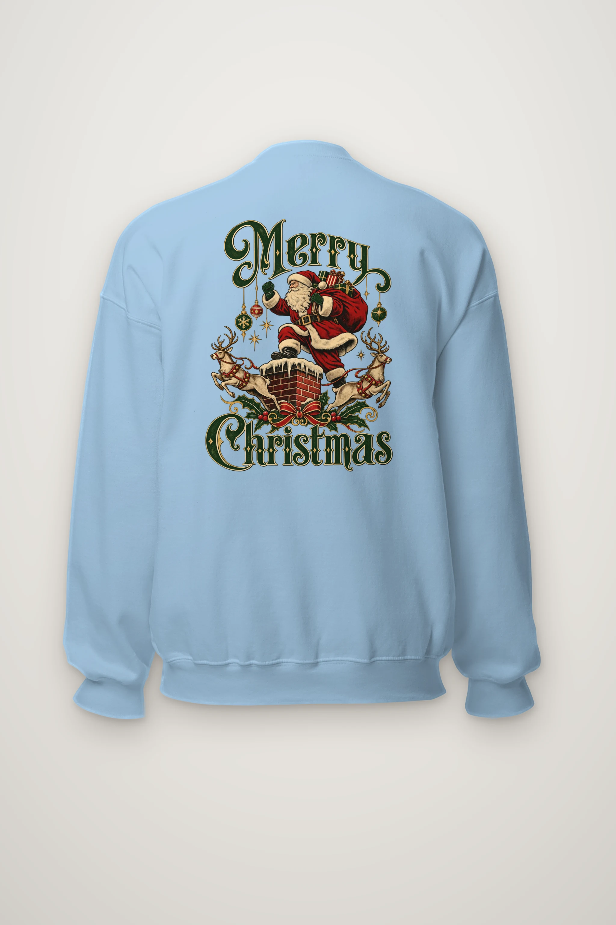 "Merry Christmas" Heavy Blend Unisex Crewneck Sweatshirt
