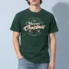 "Merry Christmas" Heavyweight Unisex Crewneck T-shirt