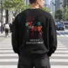 "Merry Christmas Reindeer" Heavy Blend Unisex Crewneck Sweatshirt | Gildan 18000