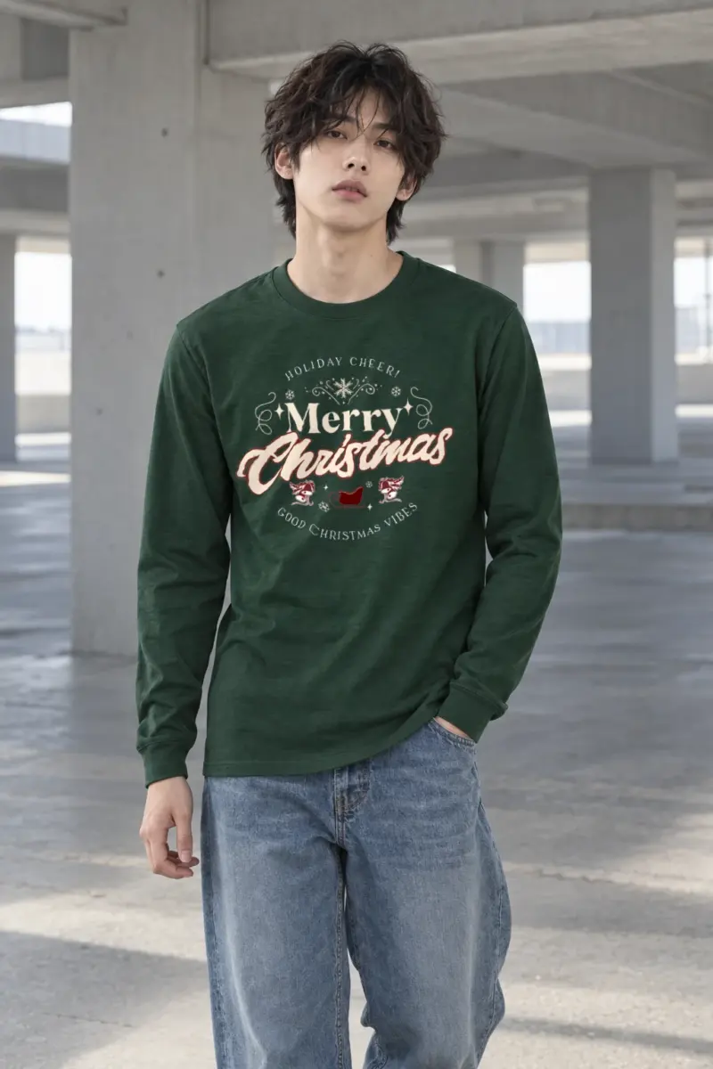 "Merry Christmas" Unisex Longsleeve T-shirt