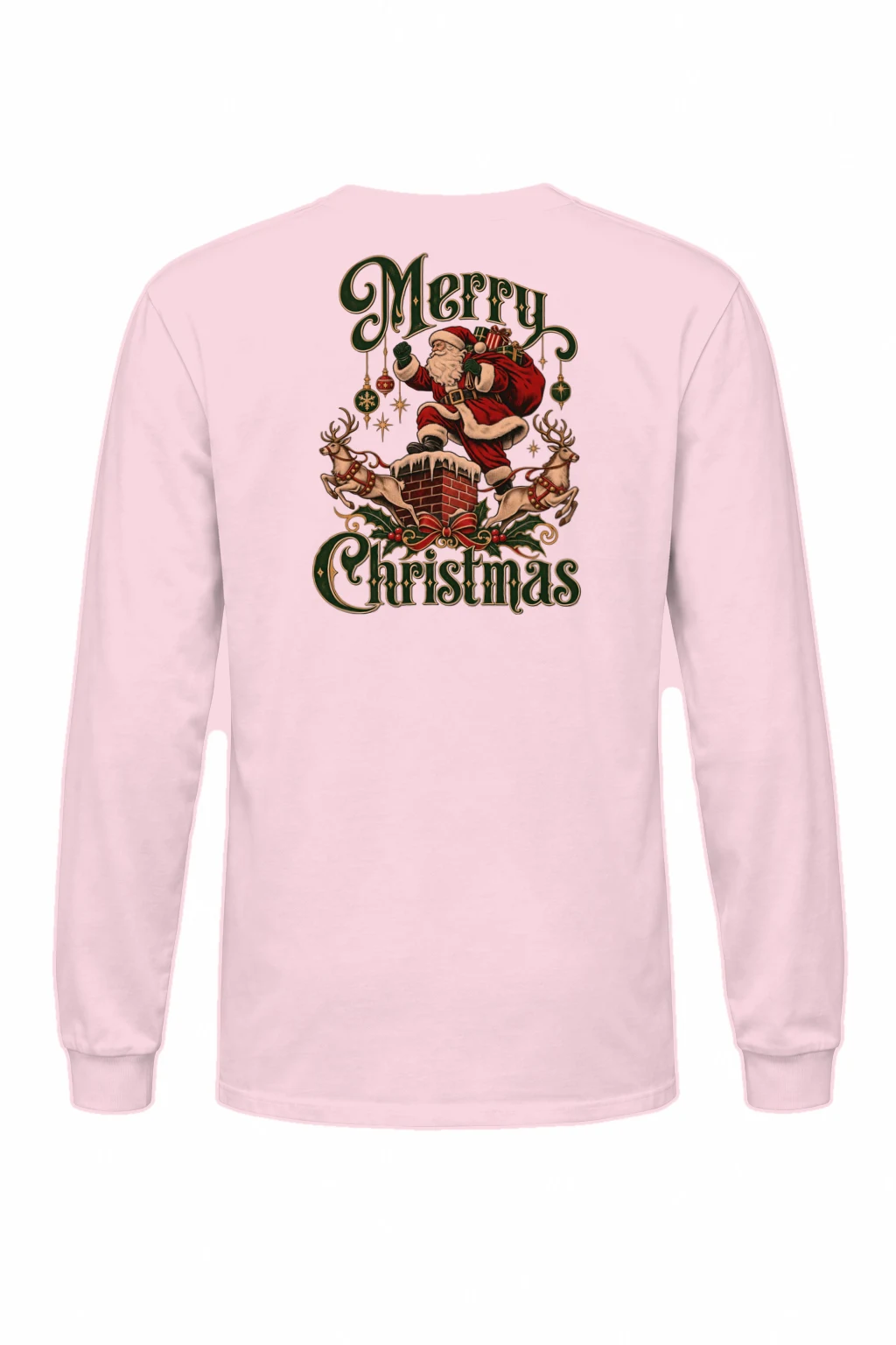 "Merry Christmas" Unisex Longsleeve T-shirt | Gildan 2400