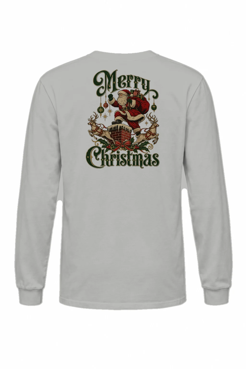 "Merry Christmas" Unisex Longsleeve T-shirt | Gildan 2400