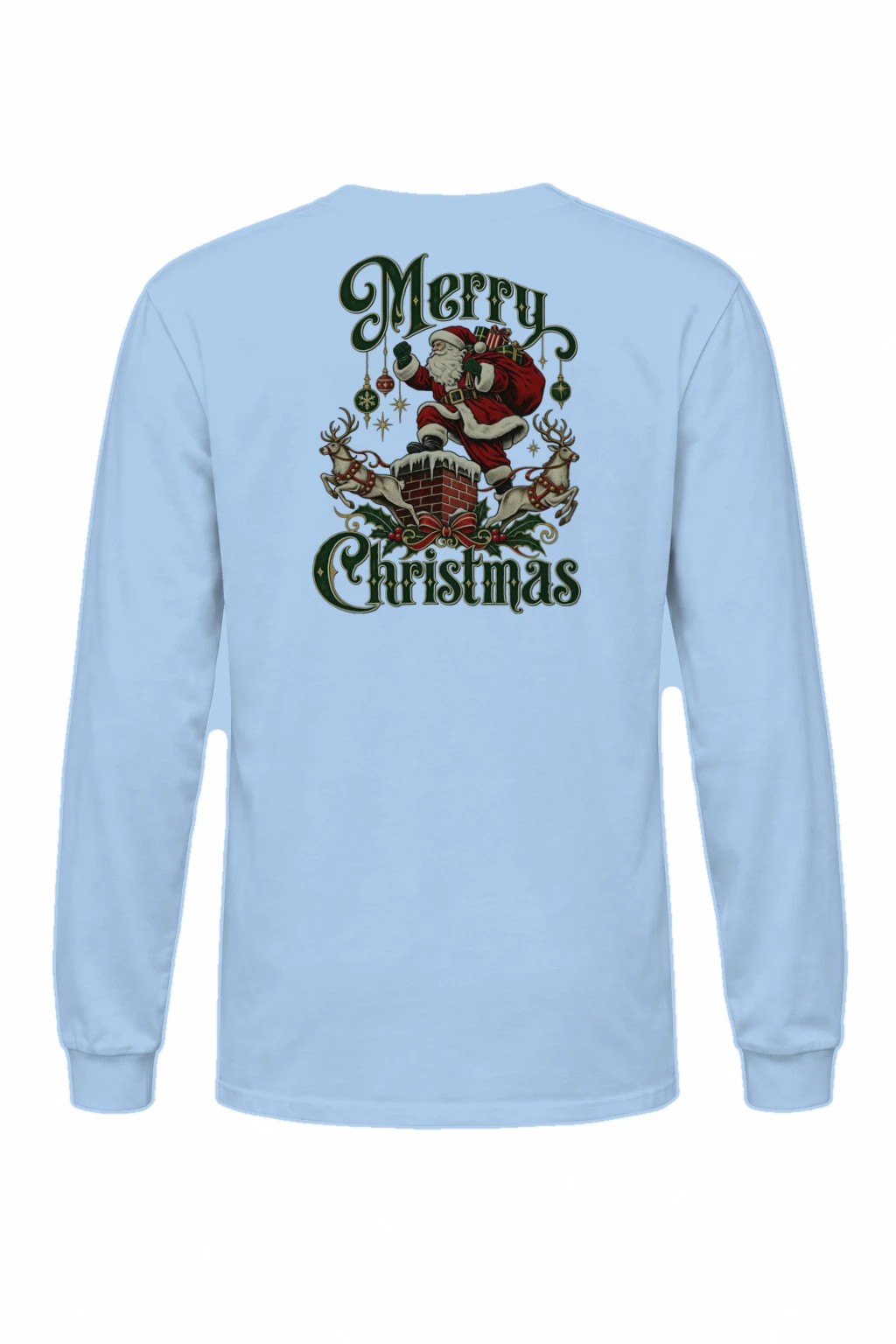 "Merry Christmas" Unisex Longsleeve T-shirt | Gildan 2400