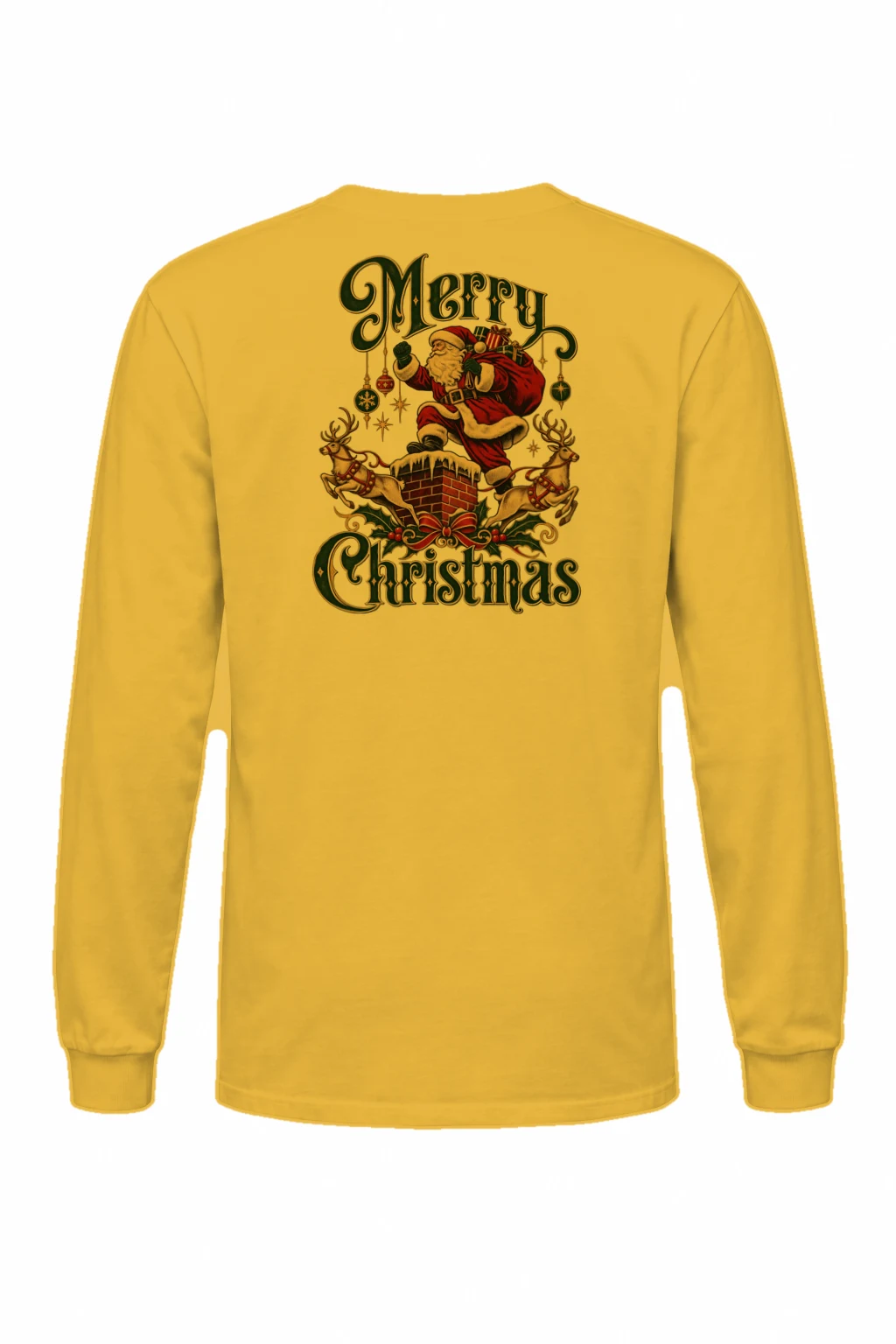 "Merry Christmas" Unisex Longsleeve T-shirt | Gildan 2400