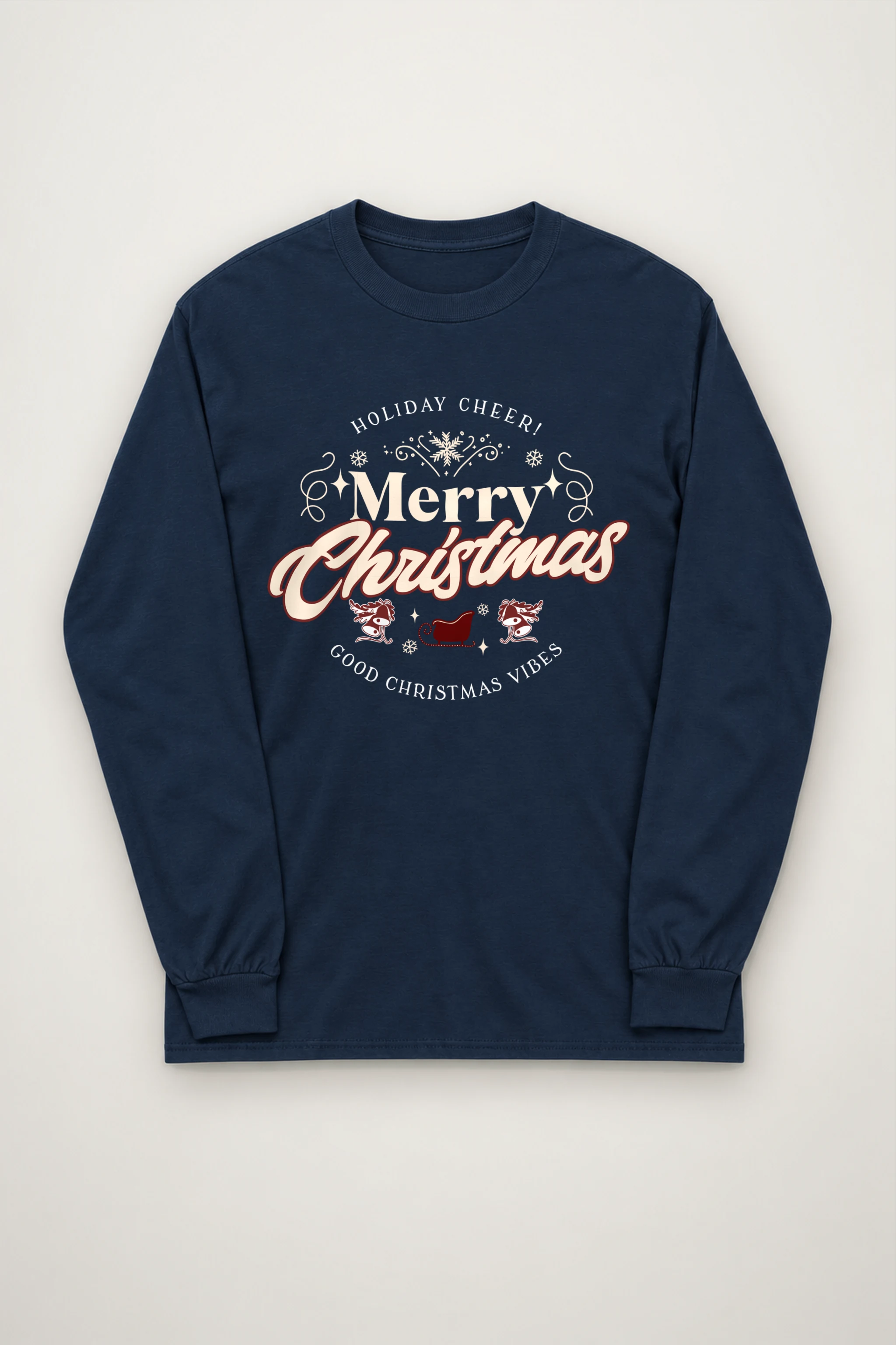 "Merry Christmas" Unisex Longsleeve T-shirt
