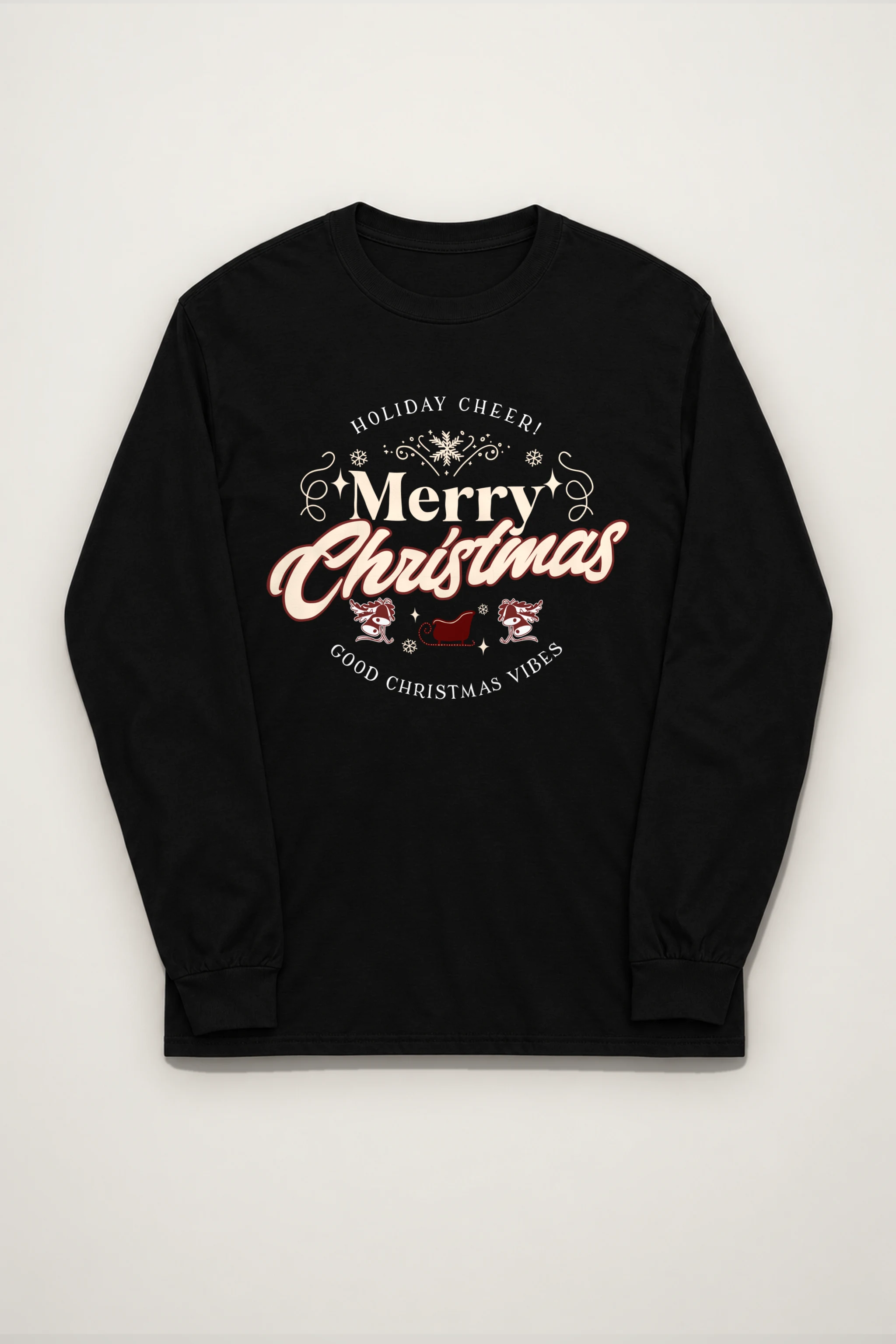 "Merry Christmas" Unisex Longsleeve T-shirt