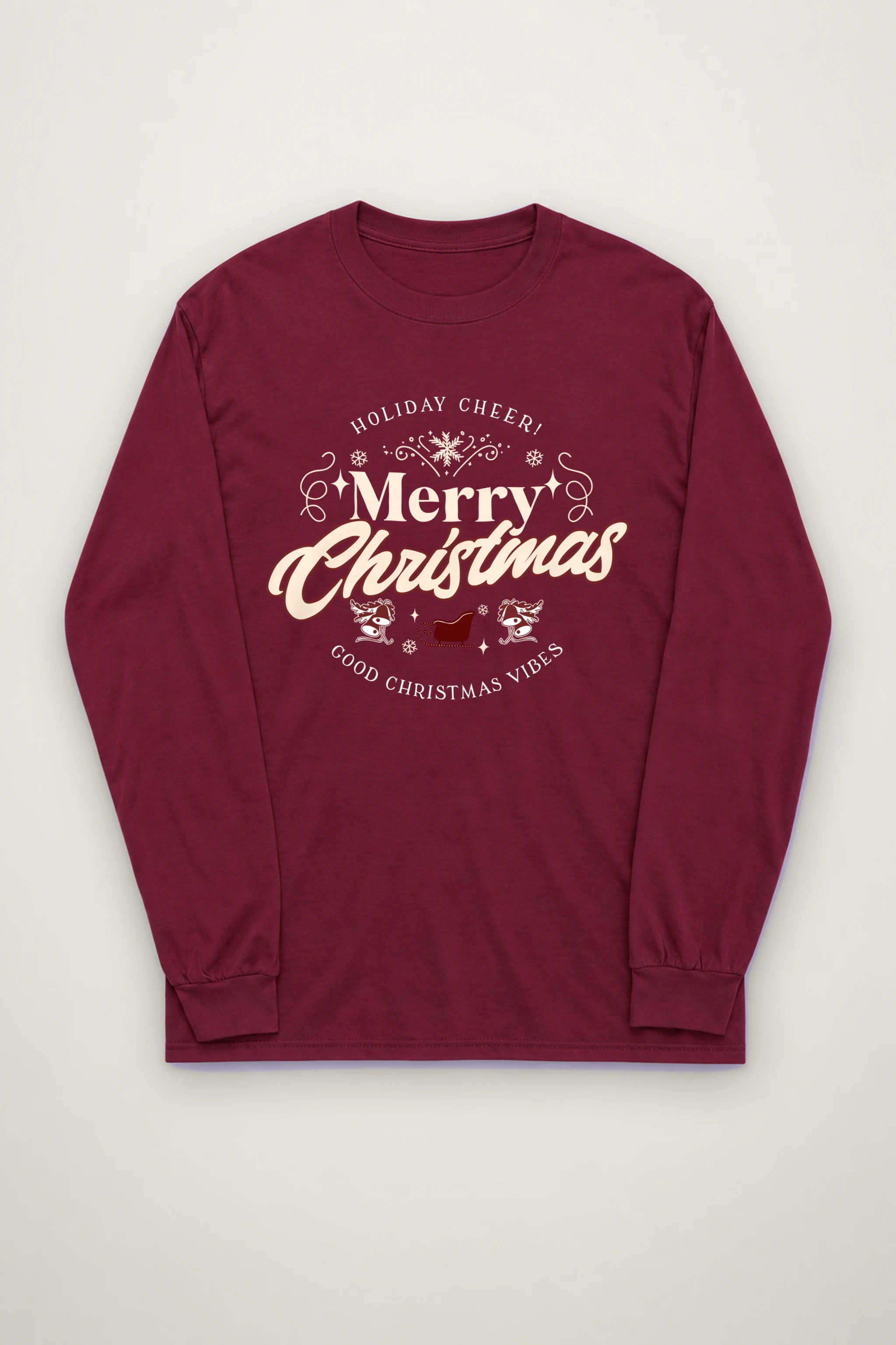 "Merry Christmas" Unisex Longsleeve T-shirt