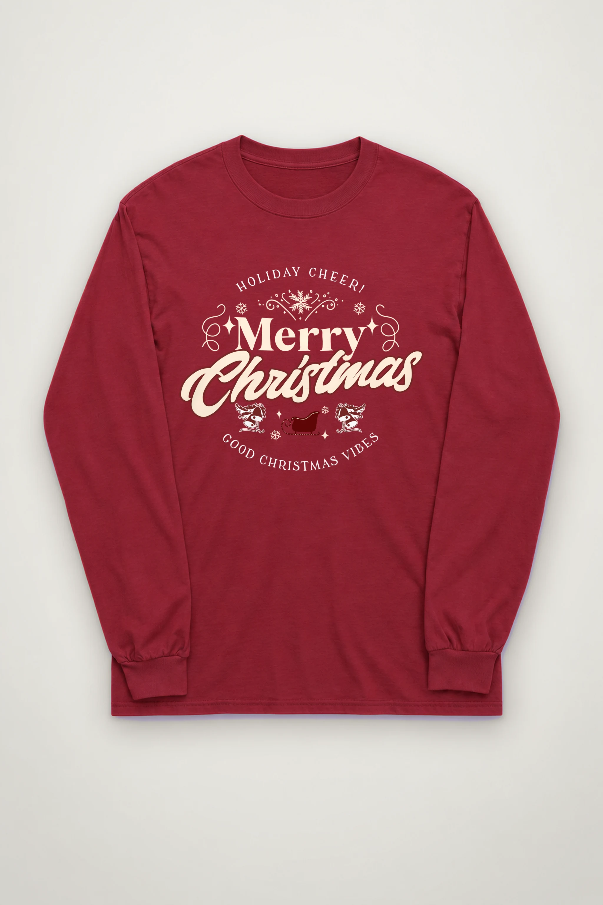 "Merry Christmas" Unisex Longsleeve T-shirt