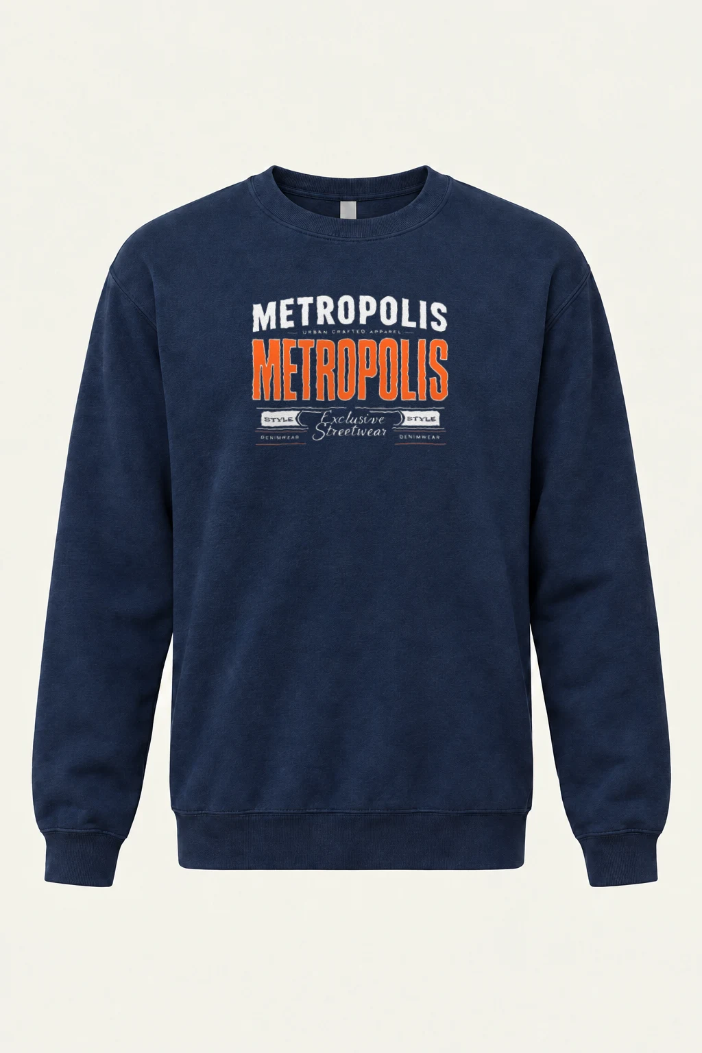 "Metropolis Urban Crafted" Heavy Blend Unisex Crewneck Sweatshirt | Gildan 18000