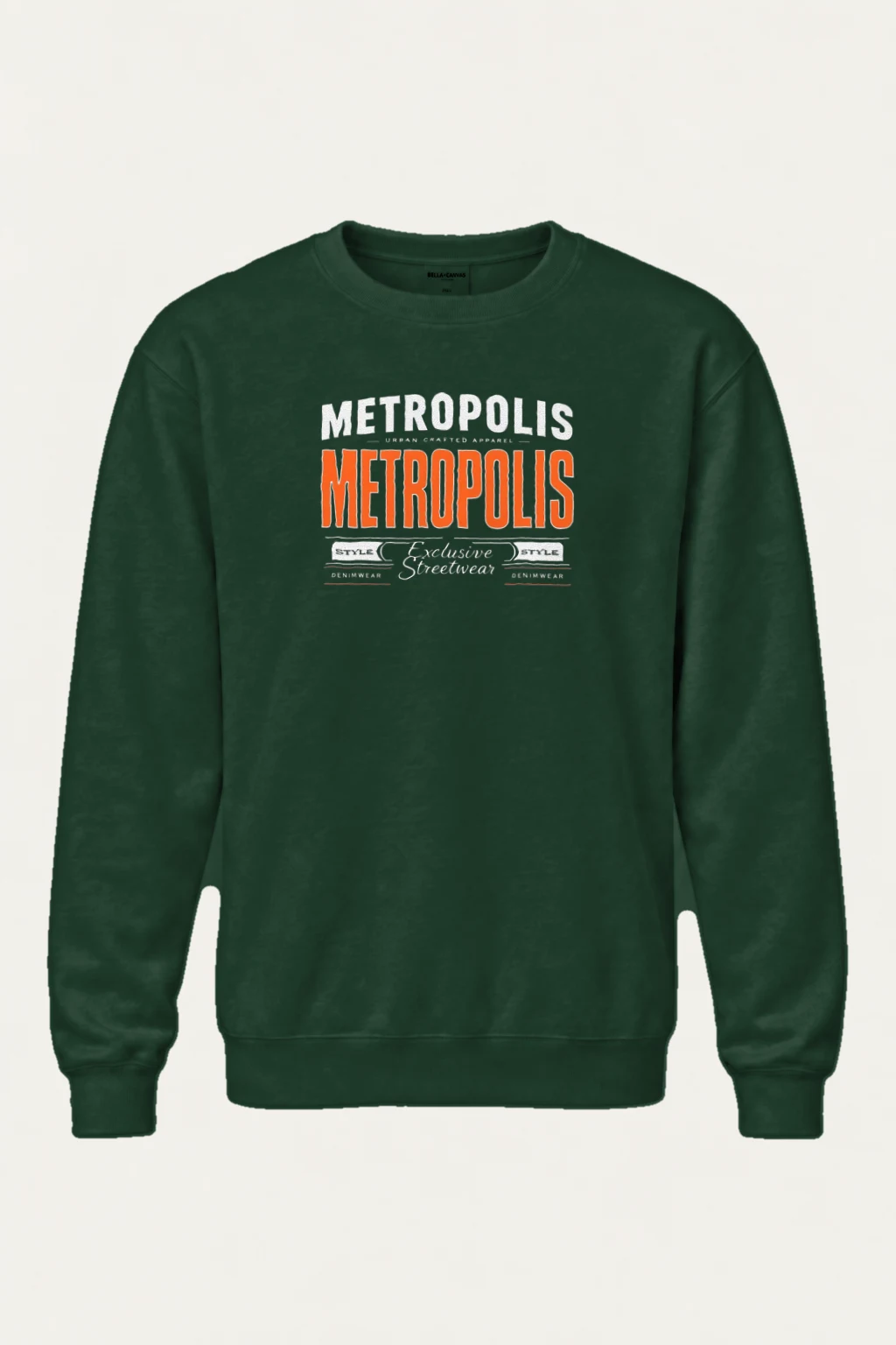 "Metropolis Urban Crafted" Heavy Blend Unisex Crewneck Sweatshirt | Gildan 18000