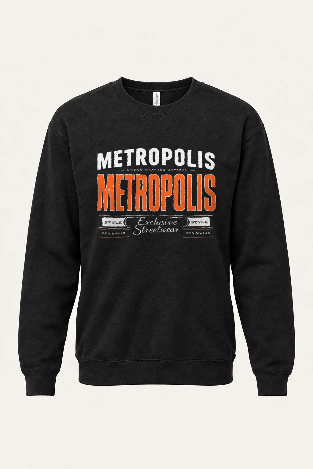 "Metropolis Urban Crafted" Heavy Blend Unisex Crewneck Sweatshirt | Gildan 18000