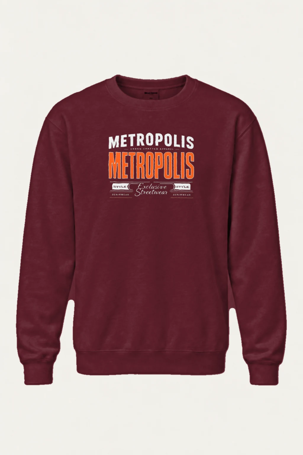 "Metropolis Urban Crafted" Heavy Blend Unisex Crewneck Sweatshirt | Gildan 18000