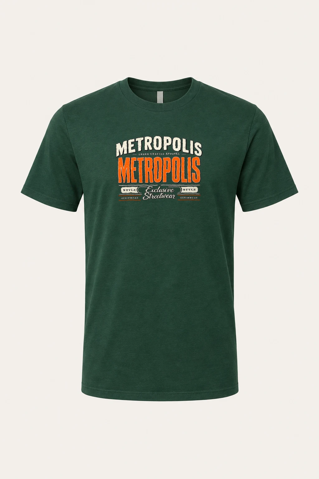 "Metropolis Urban Crafted" Heavyweight Unisex Crewneck T-shirt | Gildan 5000