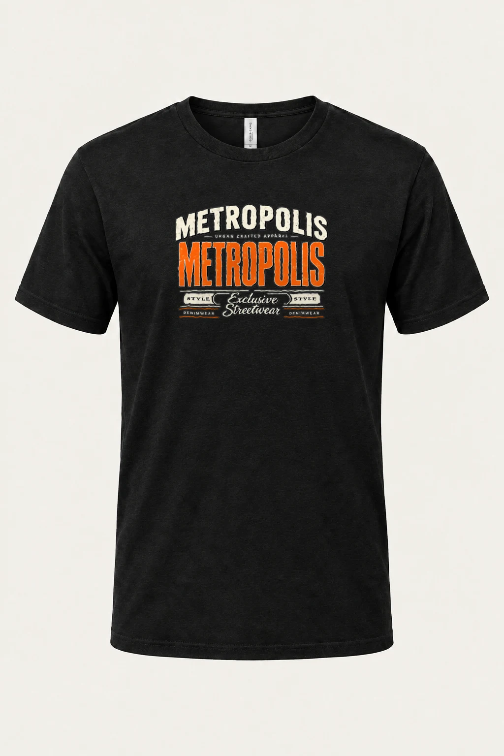 "Metropolis Urban Crafted" Heavyweight Unisex Crewneck T-shirt | Gildan 5000