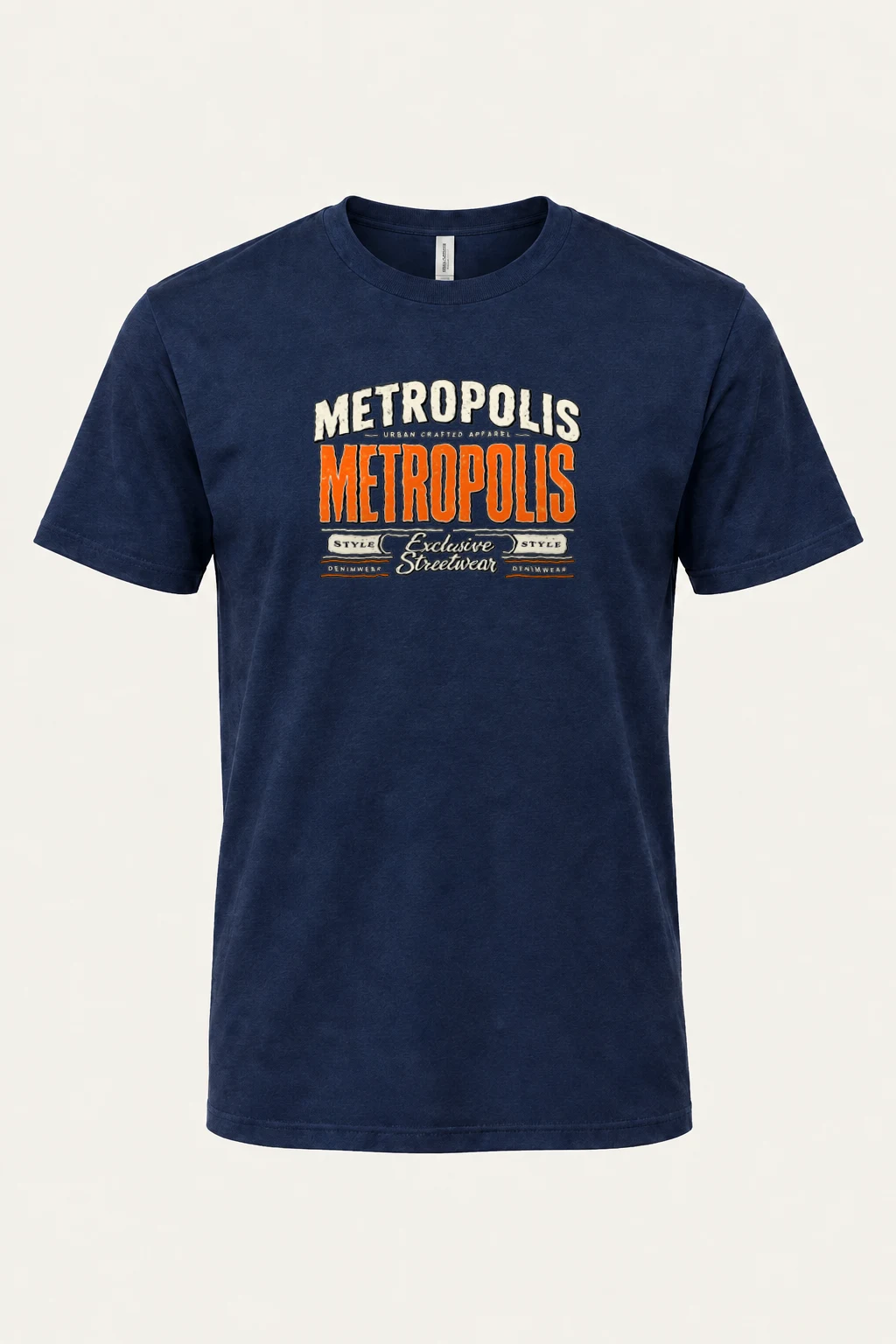 "Metropolis Urban Crafted" Heavyweight Unisex Crewneck T-shirt | Gildan 5000