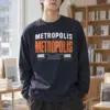 "Metropolis Urban Crafted" Unisex Longsleeve T-shirt | Gildan 2400