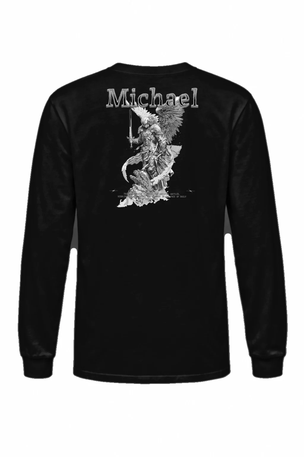"Michael Enigma" Unisex Longsleeve T-shirt | Gildan 2400