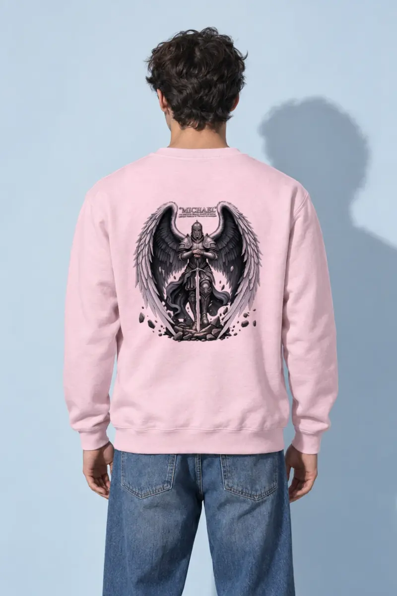 "Michael Heavenly Host" Heavy Blend Unisex Crewneck Sweatshirt | Gildan 18000