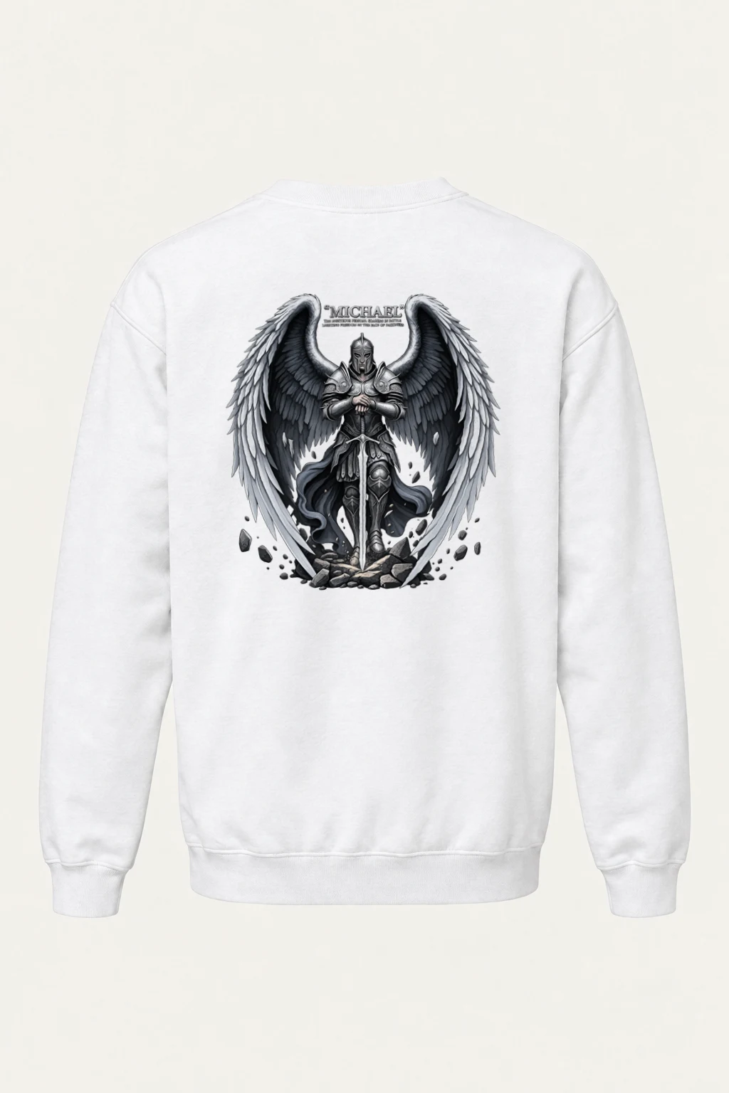 "Michael Heavenly Host" Heavy Blend Unisex Crewneck Sweatshirt | Gildan 18000