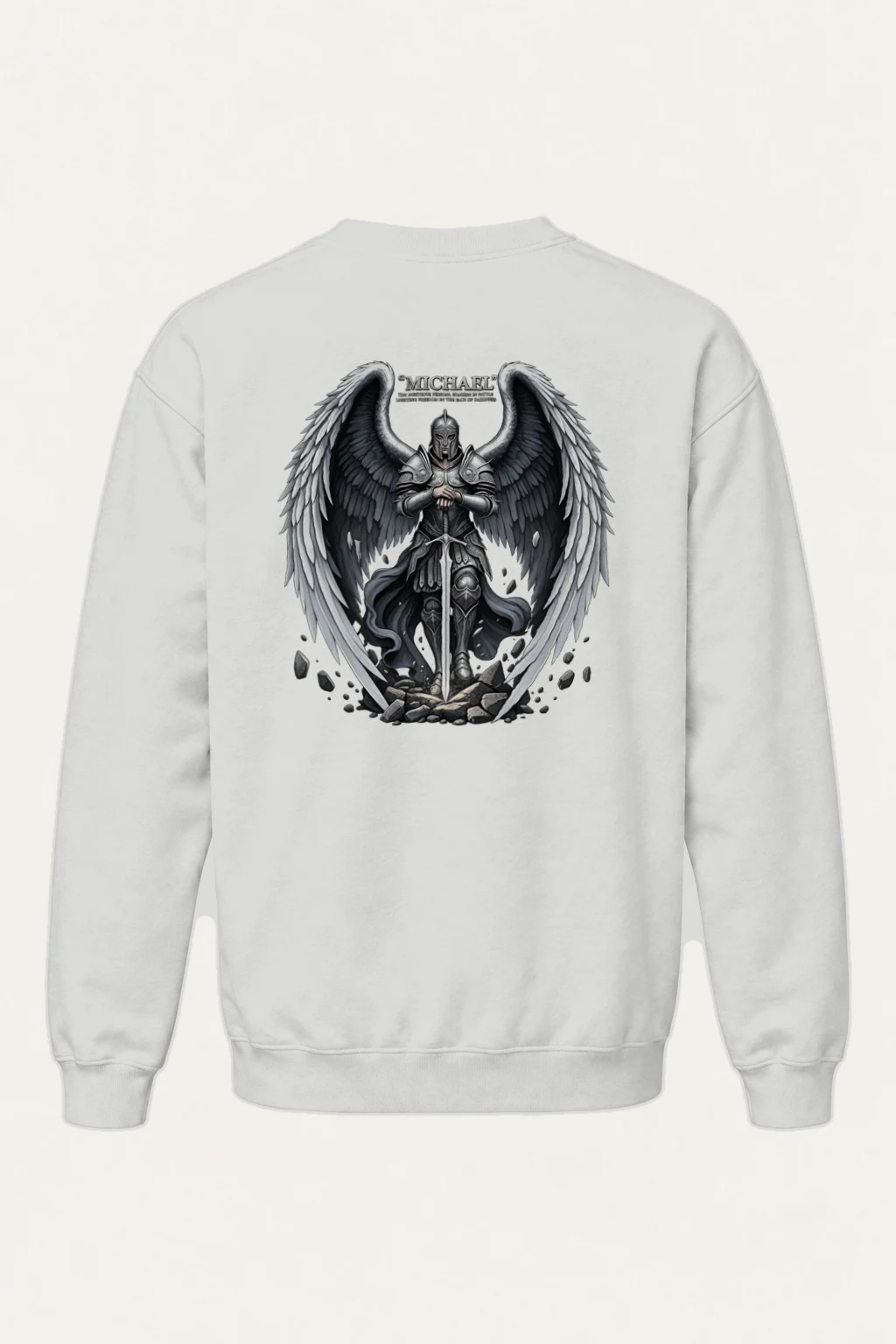 "Michael Heavenly Host" Heavy Blend Unisex Crewneck Sweatshirt | Gildan 18000