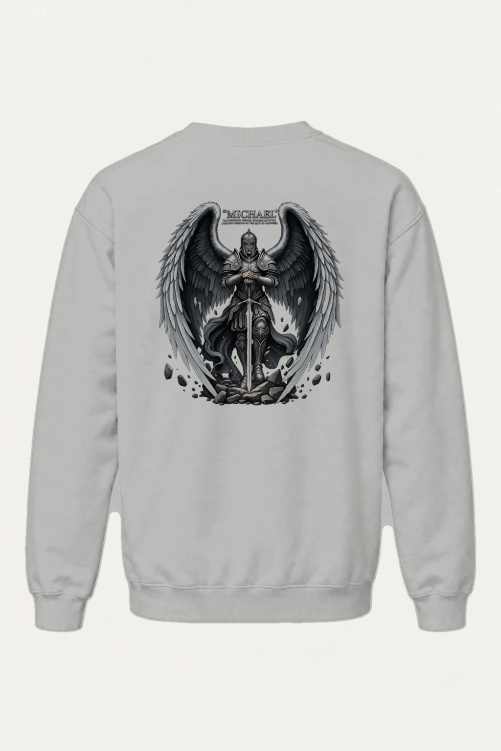 "Michael Heavenly Host" Heavy Blend Unisex Crewneck Sweatshirt | Gildan 18000