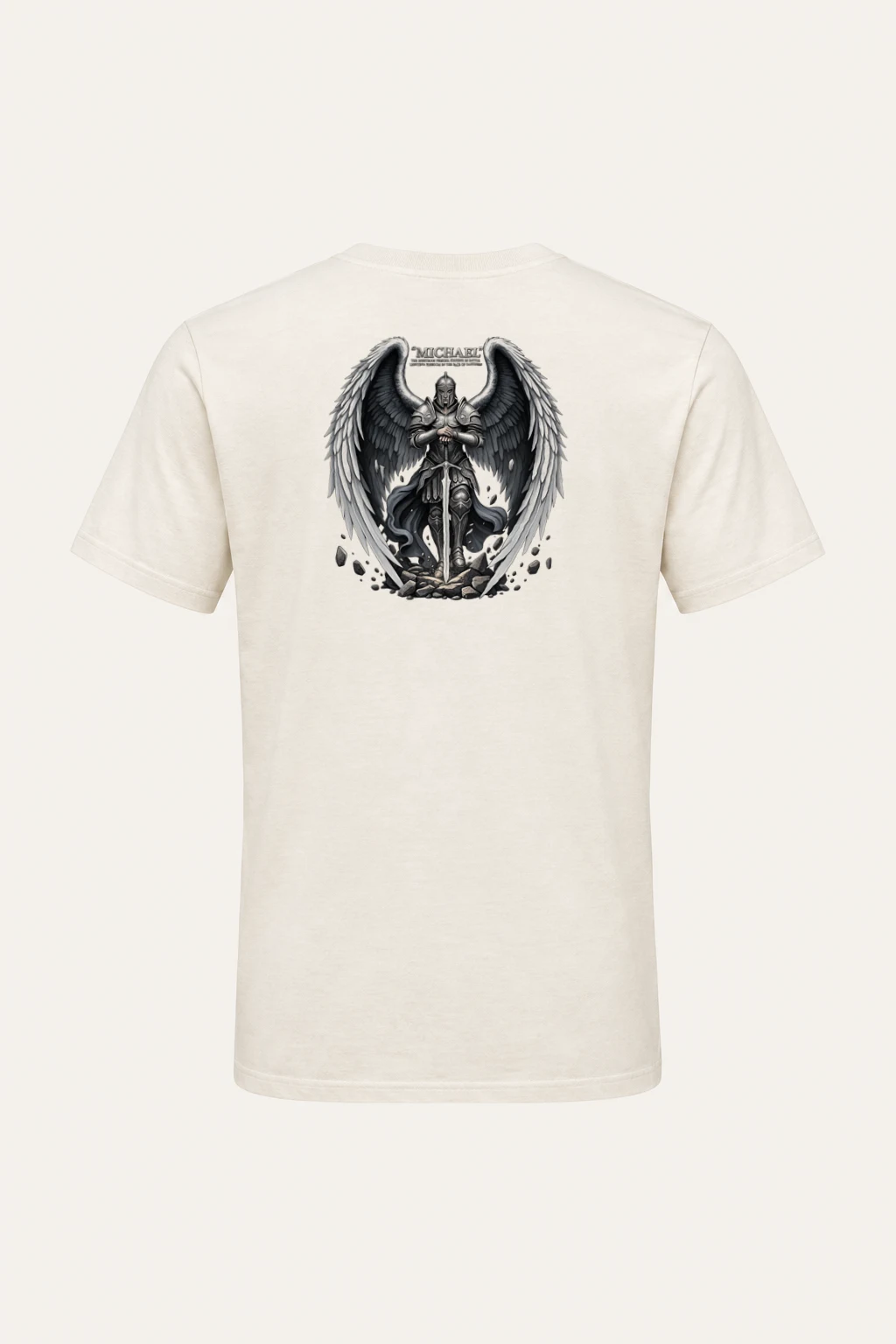 "Michael Heavenly Host" Heavyweight Unisex Crewneck T-shirt | Gildan 5000