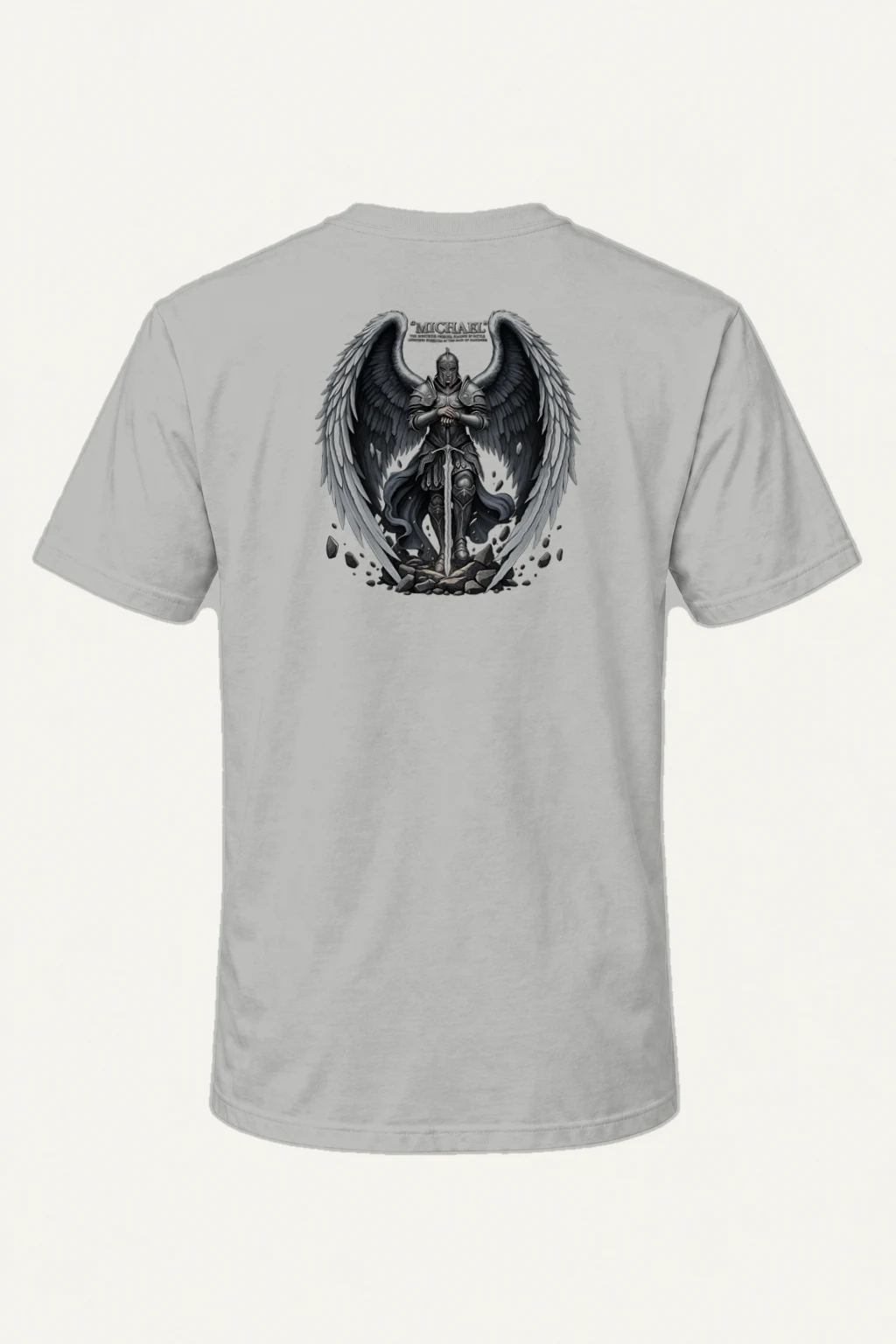 "Michael Heavenly Host" Heavyweight Unisex Crewneck T-shirt | Gildan 5000