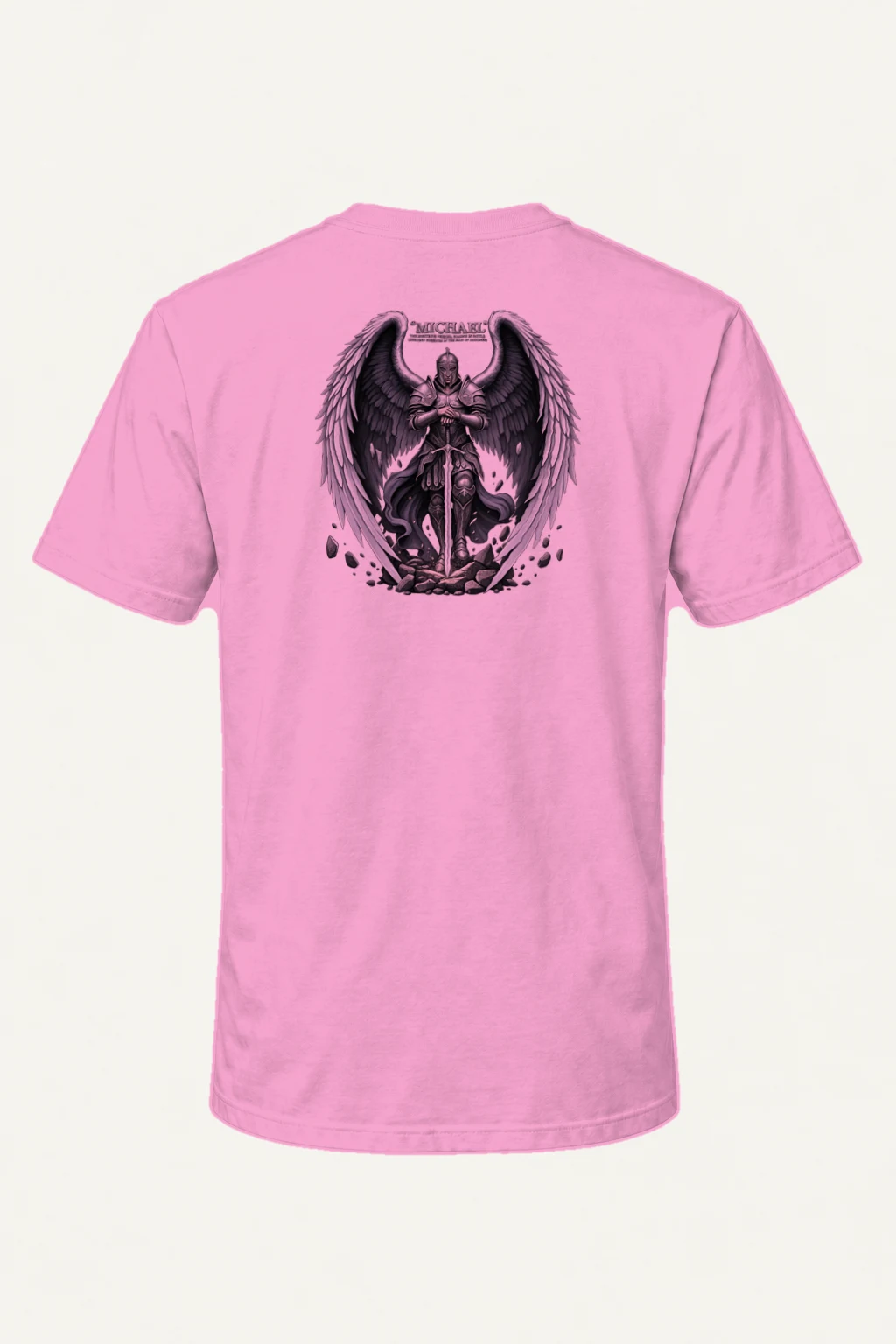 "Michael Heavenly Host" Heavyweight Unisex Crewneck T-shirt | Gildan 5000