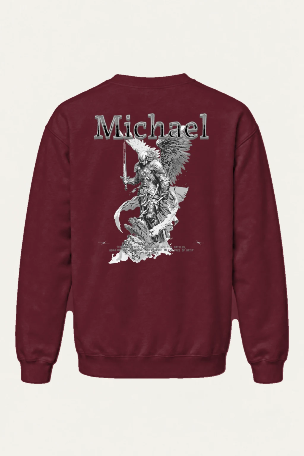 "Michael The Hero" Heavy Blend Unisex Crewneck Sweatshirt | Gildan 18000