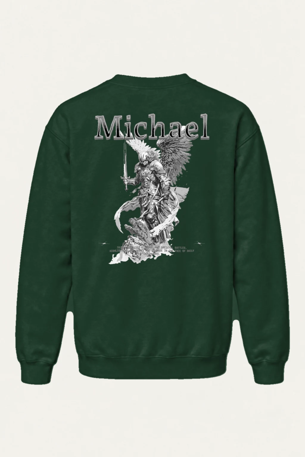 "Michael The Hero" Heavy Blend Unisex Crewneck Sweatshirt | Gildan 18000